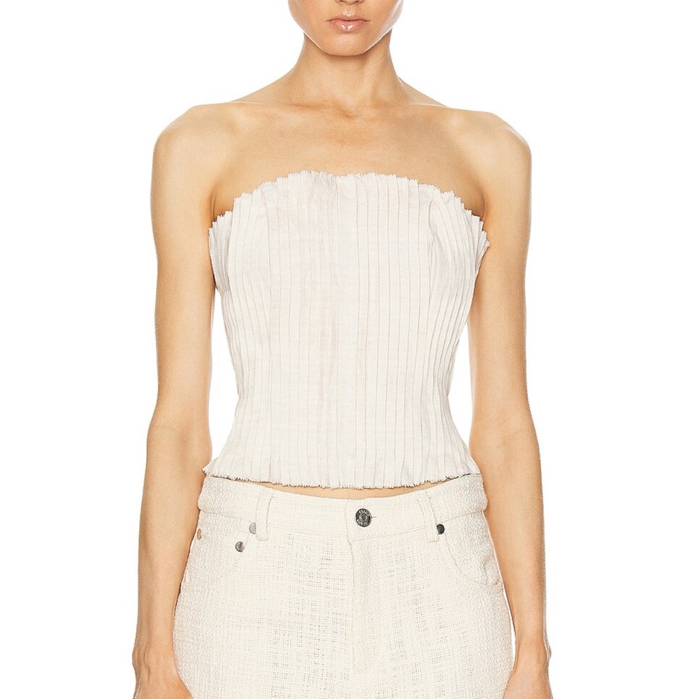 NWT Staud Parma Top Natural / Size 0